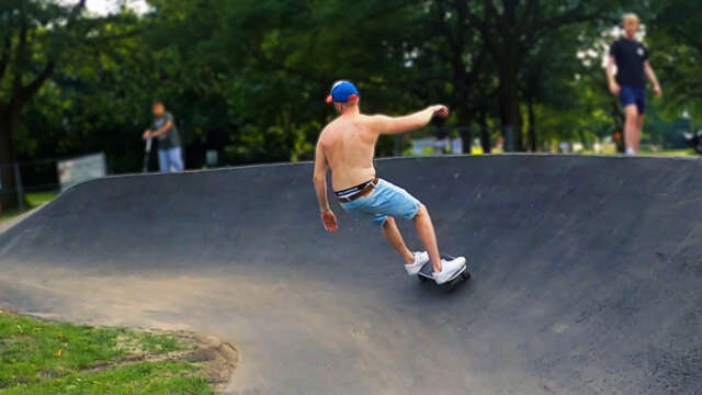 Neuer Pumptrack in Bottrop Batenbrock