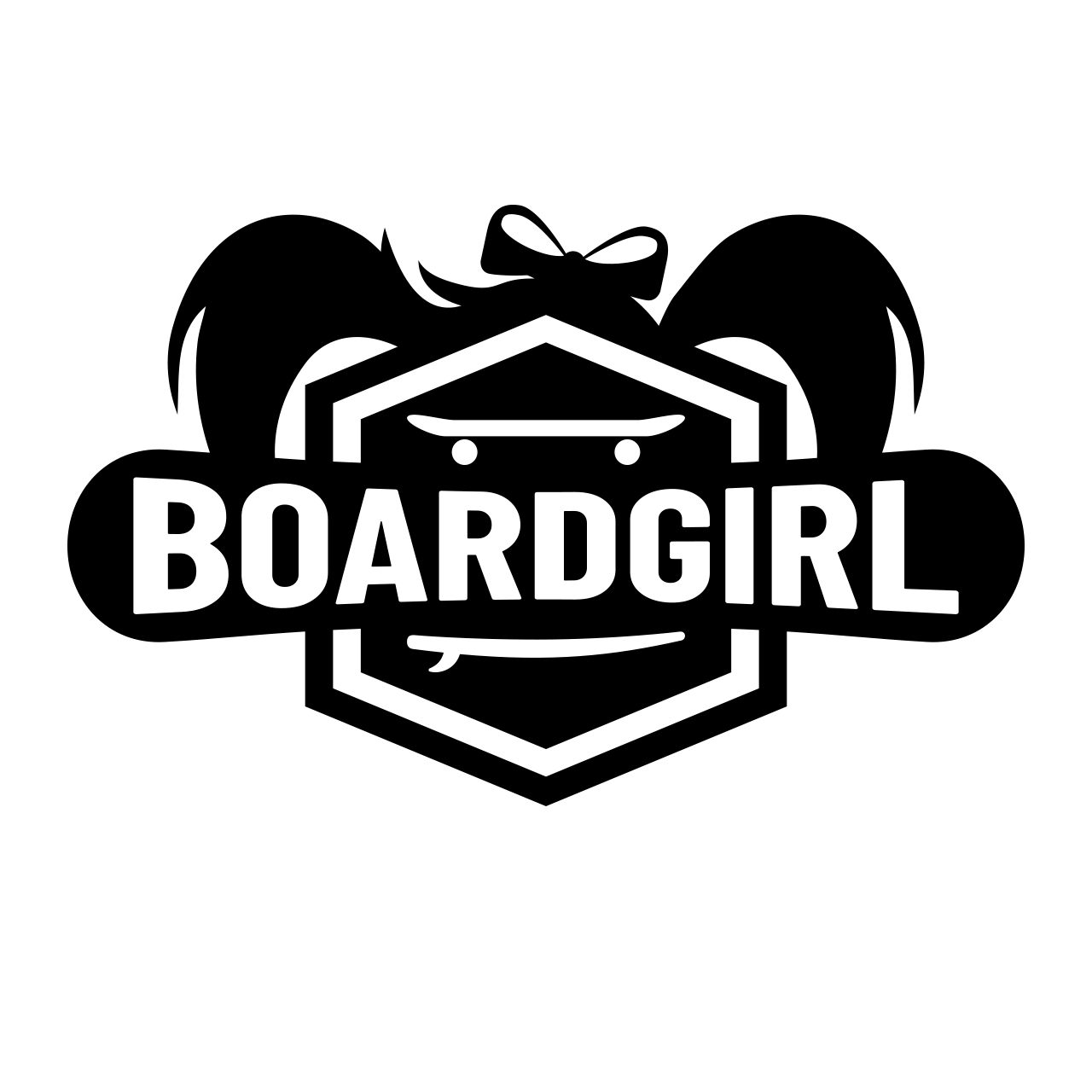 logo board girl