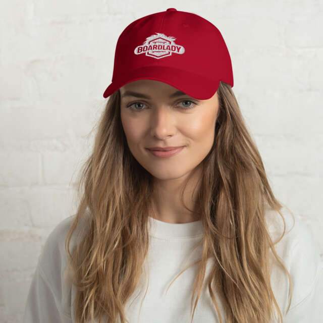 Baseball Cap mit gesticktem Logo Board Lady